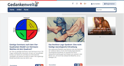 Desktop Screenshot of gedankenwelt.de